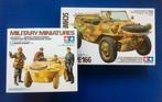 Tamiya 35224 35253 German Schwimmwagen & recon set 1/35, Ophalen of Verzenden, Nieuw, 1:35 tot 1:50