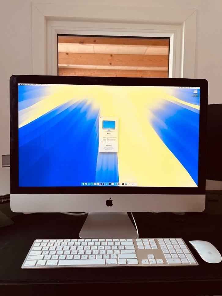 Apple iMac 27" Retina 5K (2019) i9 3,6GHz 32GB, 2TB SSHD, Computers en Software, Apple Desktops, Gebruikt, iMac, SSD, 3 tot 4 Ghz