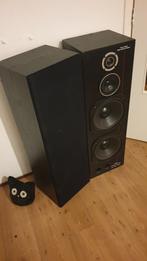 2 Opgeknapte Eltax  MC-500 zuil speakers, Audio, Tv en Foto, Luidsprekers, Refurbished, 120 watt of meer, Front, Rear of Stereo speakers