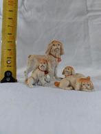 Vintage antiek Honden Familie Beeldjes, Ophalen