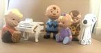 CHARLIE BROWN, SNOOPY & PEANUTGANG keramiek set, Ophalen, Snoopy, Zo goed als nieuw, Beeldje of Figuurtje
