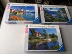 3x Ravensburger puzzel 1000 stukjes, Ophalen of Verzenden, 500 t/m 1500 stukjes, Zo goed als nieuw, Legpuzzel