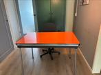 Formica vintage jaren 50/60 eettafel, Huis en Inrichting, Ophalen, Gebruikt, 50 tot 100 cm, Rechthoekig