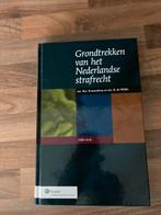 Grondtrekken van het Nederlandse strafrecht, Ophalen of Verzenden, Zo goed als nieuw, M.J. Kronenberg; B. de Wilde