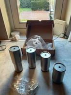 Boretti RVS poten, Witgoed en Apparatuur, Fornuizen, 60 cm of meer, Ophalen of Verzenden, Zo goed als nieuw, Gas