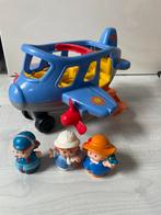 Little people vliegtuig en poppetjes, Kinderen en Baby's, Speelgoed | Fisher-Price, Ophalen of Verzenden, Zo goed als nieuw, Speelset