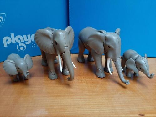 wild life safari dierentuin 7995 70324 olifant met baby 100%, Kinderen en Baby's, Speelgoed | Playmobil, Zo goed als nieuw, Los playmobil