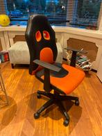 Gaming Bureaustoel Zwart/Oranje, Ophalen, Gebruikt, Zwart, Gaming bureaustoel