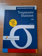 Toegepaste statistiek, Boeken, Ophalen of Verzenden, Zo goed als nieuw, Economie en Marketing