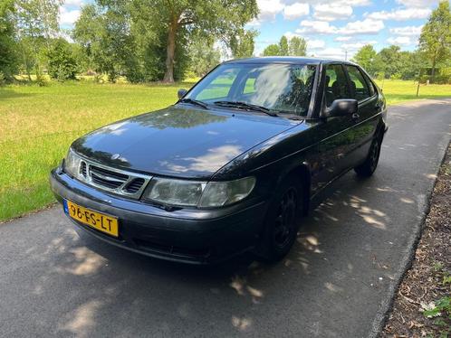 Saab 9-3 2.0 T 2000 Zwart, Auto's, Saab, Bedrijf, Saab 9-3, ABS, Boordcomputer, Centrale vergrendeling, Radio, Startonderbreker
