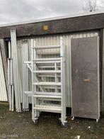 Euroscaffold rolsteiger 75x190x7m werkhoogte., Doe-het-zelf en Verbouw, Steigers, Ophalen, Gebruikt, Euroscaffold, Euroscaffold