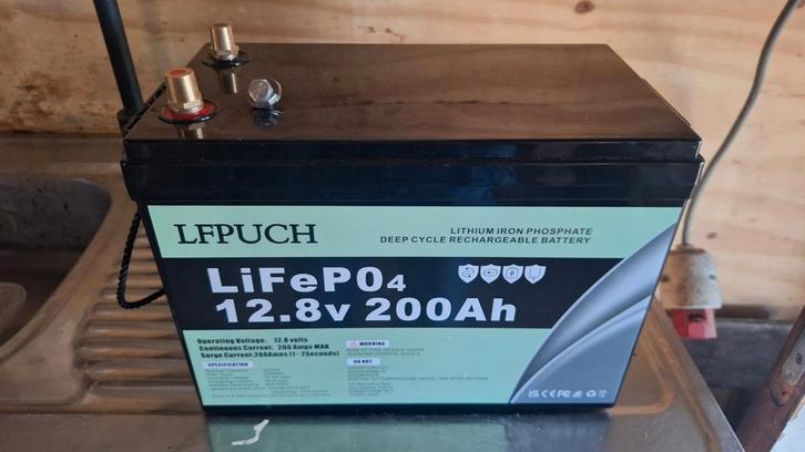 Lithium accu 12v 200Ah (spinternieuw), Auto-onderdelen, Accu's en Toebehoren, Nieuw, Ophalen of Verzenden