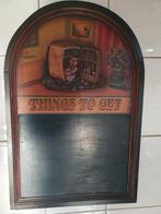 Leuk krijtbord met afbeelding, Ophalen of Verzenden, Gebruikt, Krijtbord