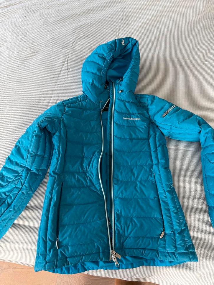 Warme donzen skijas Peak Performance maat S, Kleding | Dames, Wintersportkleding, Zo goed als nieuw, Jack, Ophalen of Verzenden