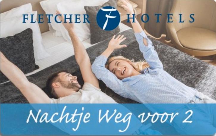 Overnachting in meerdere Fletcher Hotels naar keuze, Tickets en Kaartjes, Hotelbonnen, Twee personen, 1 overnachting