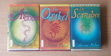 Catharine Fisher - The Oracle Prophecies (HC + omslag) beschikbaar voor biedingen