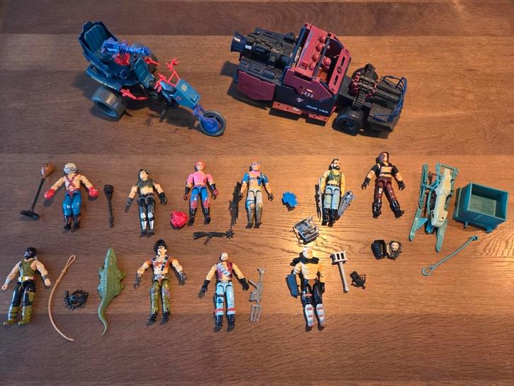 GI Joe Dreadnoks lot, Verzamelen, Speelgoed, Zo goed als nieuw, Ophalen of Verzenden