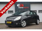 Opel Corsa 1.4-16V Edition | AIRCO | CRUISE | TREKHAAK |, Auto's, Opel, Voorwielaandrijving, Stof, Gebruikt, Zwart
