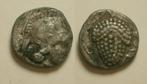 Griekse munt Soloi ¾ Obol - Athene/ Grapes 360/33 BC, Postzegels en Munten, Munten | Europa | Niet-Euromunten, Zilver, Ophalen of Verzenden