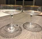 Gezocht: Champagne coupes AH gouden rand, Verzamelen, Ophalen of Verzenden, Zo goed als nieuw, Overige typen