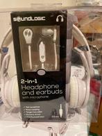 Soundlogic 2-in-1 Koptelefoon met Microfoon, Ophalen of Verzenden, Nieuw, Op oor (supra aural), Overige merken