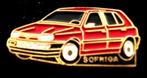 Volkswagen Golf-Sofriga pin, Verzenden, Nieuw, Transport, Speldje of Pin
