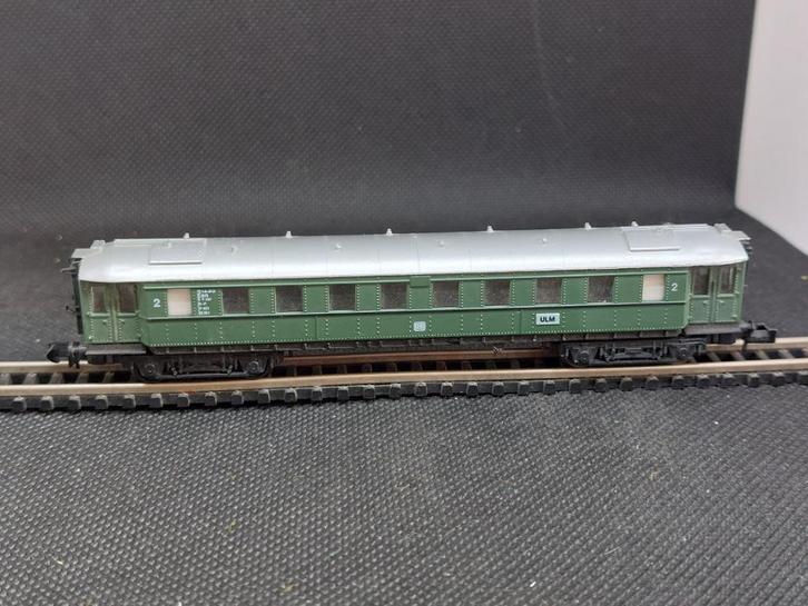 Arnold 3320 - DB Eilzugwagen 2e Kl.B4ye (13765), Hobby en Vrije tijd, Modeltreinen | N-Spoor, Gebruikt, Wagon, Gelijkstroom, Arnold