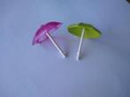 Lego nr 1207 2 parasols parasolletjes groot, Kinderen en Baby's, Speelgoed | Duplo en Lego, Ophalen of Verzenden, Zo goed als nieuw
