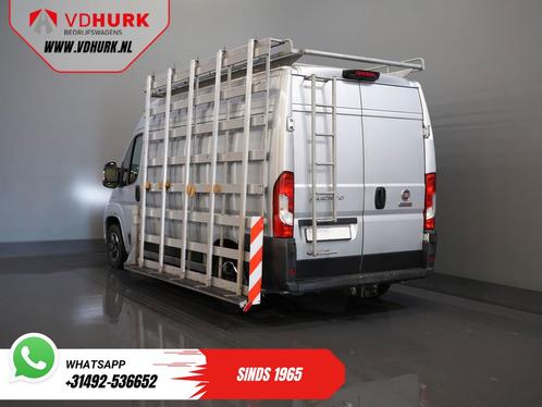 Fiat Ducato 2.3 MJ 120 pk L2H2 BPM VRIJ! Glasresteel/ Glastr, Auto's, Bestelauto's, Bedrijf, Te koop, ABS, Achteruitrijcamera