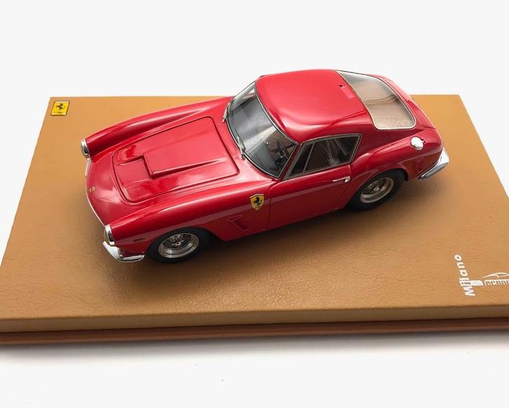 1/24 Tecnomodel Ferrari 250 SWB Rosso Corsa, Hobby en Vrije tijd, Modelauto's | 1:24, Zo goed als nieuw, Auto, Overige merken