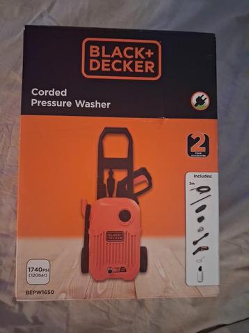 Black+Decker Hogedrukreiniger - Nieuw! beschikbaar voor biedingen