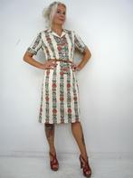 *Abfab Vintage Retro 70's Jurk 40*, Maat 38/40 (M), Ophalen of Verzenden, Zo goed als nieuw, Knielengte