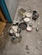 3 pannen en kleine thee pot 3x RVS Gastronorm Bakken, Ophalen of Verzenden, Zo goed als nieuw