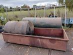 2x dieseltank met opvangbak, Ophalen of Verzenden, 100 cm of meer, 60 cm of meer, 50 cm of meer