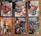 Attack on titan manga vol 1 tm 7, Meerdere comics, Japan (Manga), Ophalen of Verzenden, Zo goed als nieuw