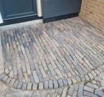1,5 m2 oude waaltjes rood geel paars bruin, Ophalen, Gebruikt, Klinkers