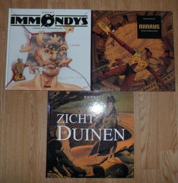 3x Artistieke Hardcover Strips / GORSKI + HULET + Pontarolo beschikbaar voor biedingen