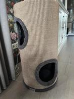 Krabpaal en mandje, Dieren en Toebehoren, Krabmeubelen, Ophalen of Verzenden, Zo goed als nieuw, Krabpaal