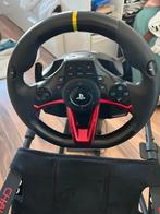 Racestuur met pedalen voor de ps4, Spelcomputers en Games, Spelcomputers | Sony PlayStation Consoles | Accessoires, Ophalen, Zo goed als nieuw