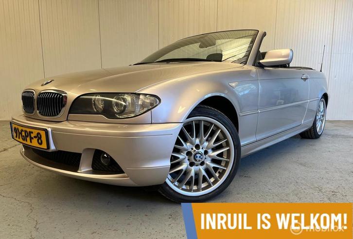 BMW 3-serie Cabrio 318Ci // NIEUWE APK // NIEUSTAAT //, Auto's, BMW, Bedrijf, Te koop, 3-Serie, ABS, Airbags, Airconditioning