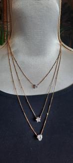 Vintage ketting met Swarovski kristal, Ophalen of Verzenden, Zo goed als nieuw, Overige materialen, Met kristal