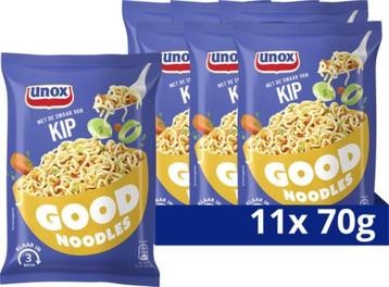 11x Unox Good Noodles - Kip - GRATIS VERZENDING beschikbaar voor biedingen
