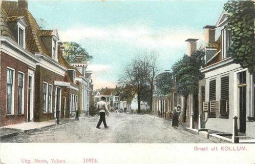 (380-268-029) Kollum, Verzamelen, Ansichtkaarten | Nederland, Friesland, Voor 1920, Verzenden
