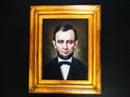 Abraham Lincoln de 16e President van de Verenigde Staten, Antiek en Kunst, Kunst | Schilderijen | Klassiek, Ophalen of Verzenden