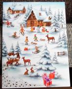 Dubbele Zweedse Kerst/Nieuwjaarskaart - 2016, Ophalen, 1980 tot heden, Gelopen, Overig Europa