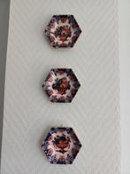 3 decoratieve wandbordjes Makkum, Antiek en Kunst, Antiek | Wandborden en Tegels, Ophalen of Verzenden