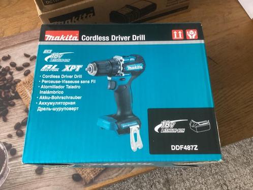 Nieuwe Makita DDF487ZJ Accu Schroefboormachine 18V Basic Bod, Doe-het-zelf en Verbouw, Gereedschap | Machine-onderdelen en Toebehoren