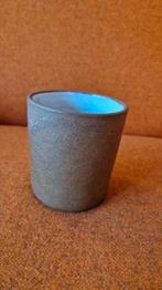 Lucie Q Bakker bruine beker (diameter bijna 9cm), Ophalen of Verzenden