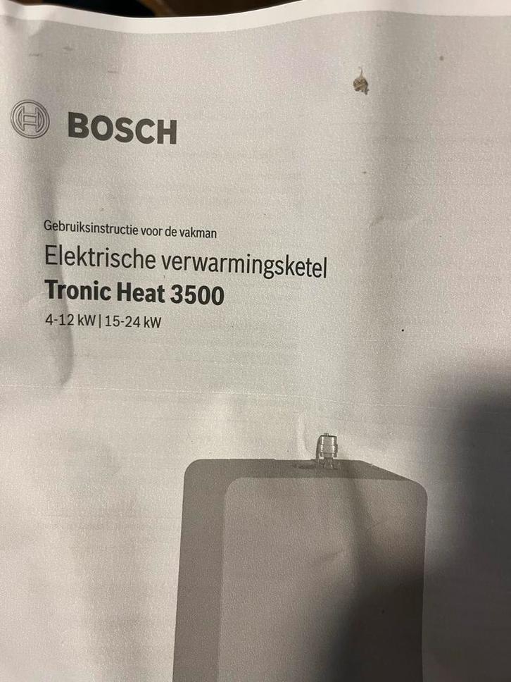 Bosch Tronic Heat 3500 Elektrische Verwarming, Doe-het-zelf en Verbouw, Verwarming en Radiatoren, Zo goed als nieuw, Cv-ketel of Combi-ketel