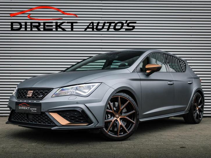 SEAT Leon 2.0 TSI CUPRA R LIMITED No. 196/799 CARBON 311PK, Auto's, Seat, Bedrijf, Te koop, Leon, ABS, Achteruitrijcamera, Adaptive Cruise Control